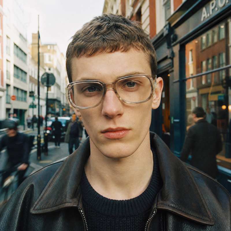 Menrad 2090 men's 1970s vintage glasses.
