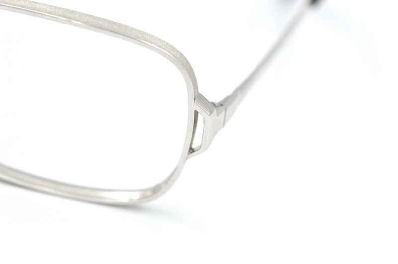 Menrad 401 men's vintage glasses. Men's 70s vintage glasses. Silver metal vintage glasses. 