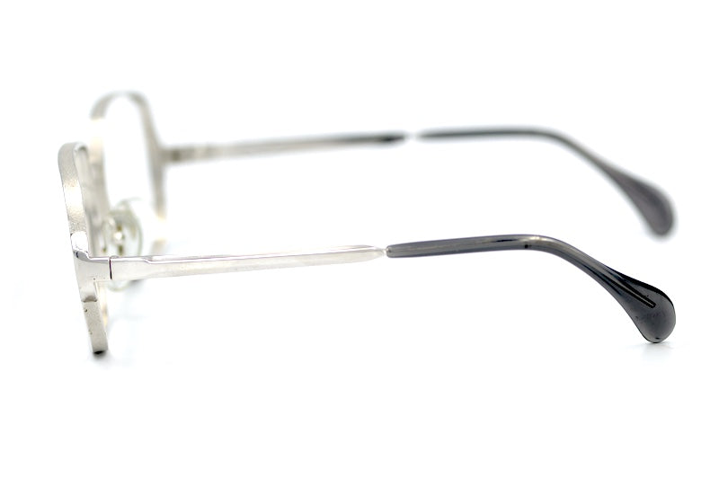 Menrad 401 men's vintage glasses. Men's 70s vintage glasses. Silver metal vintage glasses. 