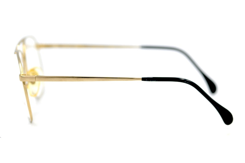 Menrad 469 202 men's vintage glasses. Men's gold aviator glasses. 