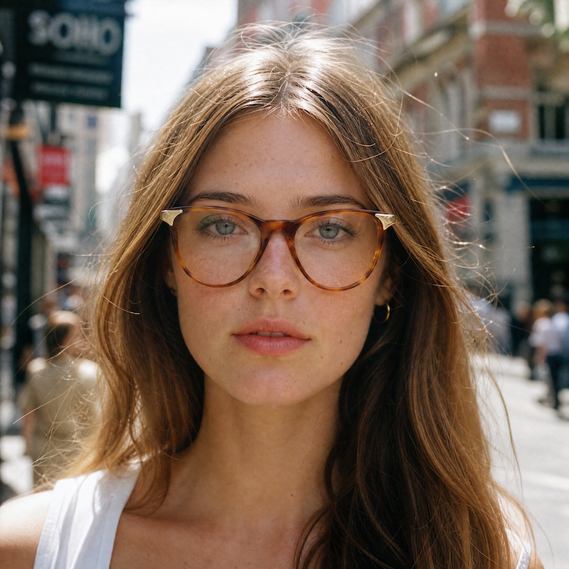 Metaflex Like 31 women's oversized petite glasses