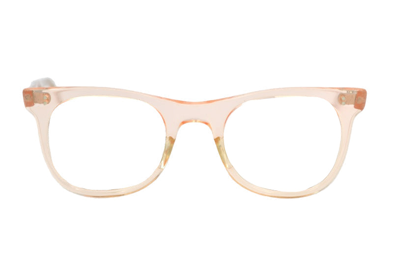 NHS 524 pale pink vintage glasses. 60s NHS glasses. 
