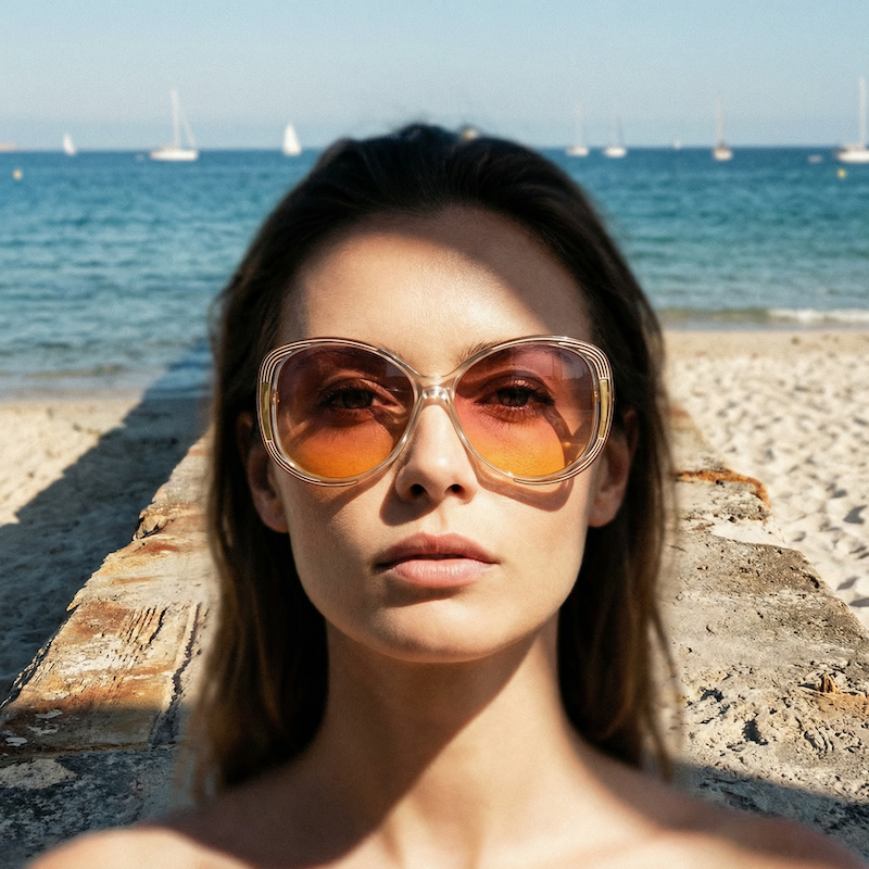 Nina Ricci 1270 vintage sunglasses. Women's vintage sunglasses. Women's designer sunglasses. Women's 70s sunglasses.  Retro Sunglasses.  