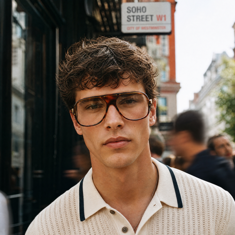 Nina Ricci 1316 M052 Men's 1970's Vintage Glasses