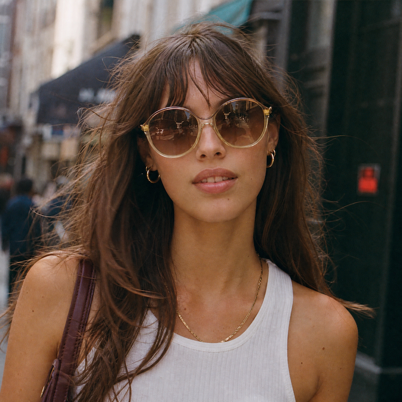 Nina Ricci 170 2NOTA Sunglasses. Women's petite designer sunglasses.
