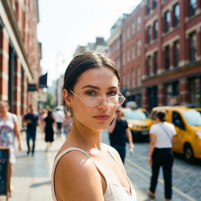 Nouvelle Ligne 69 half-eye reading glasses. Women's library glasses. Women's vintage reading glasses.