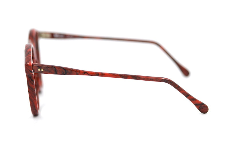 OP Art Red Pepper Women's Oversized Vintage Glasses