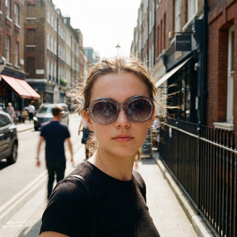 Oliver Goldsmith Audrey sunglasses. Audrey Hepburn sunglasses. Rare Oliver Goldsmith sunglasses.