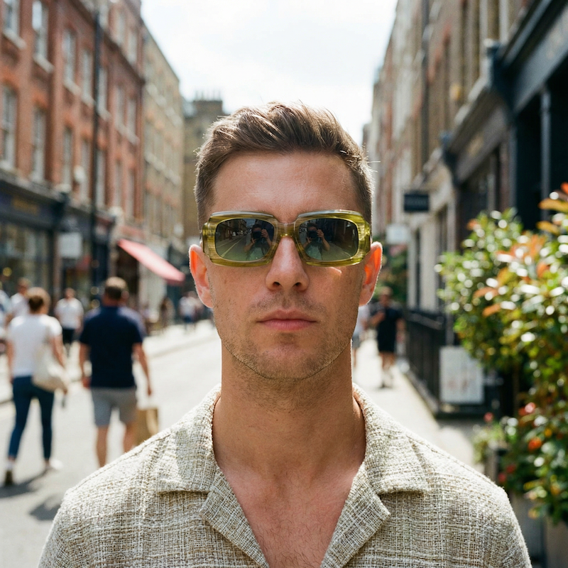 Oliver Goldsmith Madrid Sunglasses. Rare Oliver Goldsmith sunglasses. Men's Oliver Goldsmith sunglasses. Vintage Oliver Goldsmith Sunglasses. Prescription Oliver Goldsmith glasses. 90s Oliver Goldsmith.