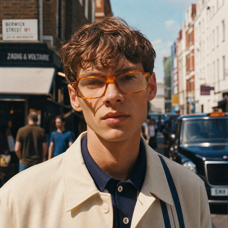Oliver Goldsmith Paw Paw Men's Vintage Glasses.
