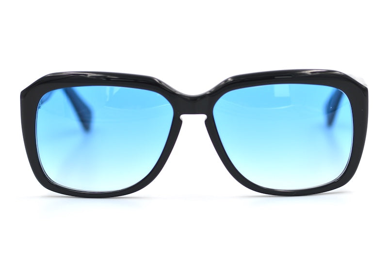 Palmer Blue Lens Sunglasses. Men's oversized sunglasses. Blue lenses in sunglasses.