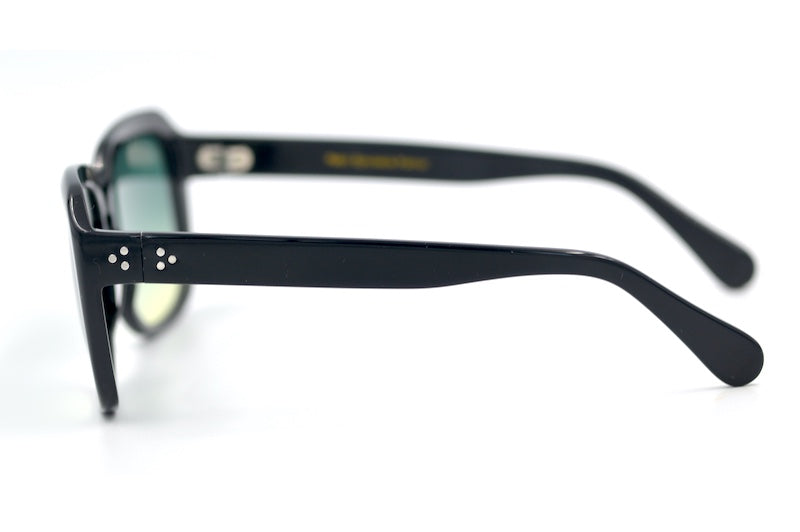 Palmer Retro Men's Oversized Black Sunglasses 