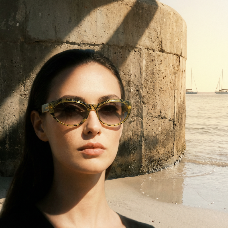 Paloma Picasso 8807 50 Vintage Sunglasses. Retro Sunglasses. Floral Sunglasses. Retro Sunglasses. 