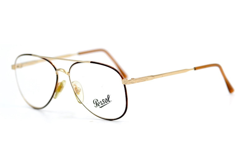 Persol Achim men's vintage aviator glasses.