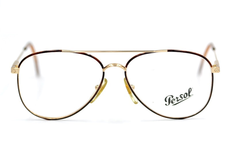 Persol Achim men's vintage aviator glasses.