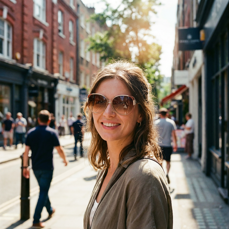 Piave 150 women's oversized sunglasses. Vintage oversized sunglasses. Stylish women's sunglasses.