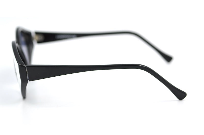 Piave 415 women's mod sunglasses. White 60s style sunglasses. Womens retro sunglasses.
