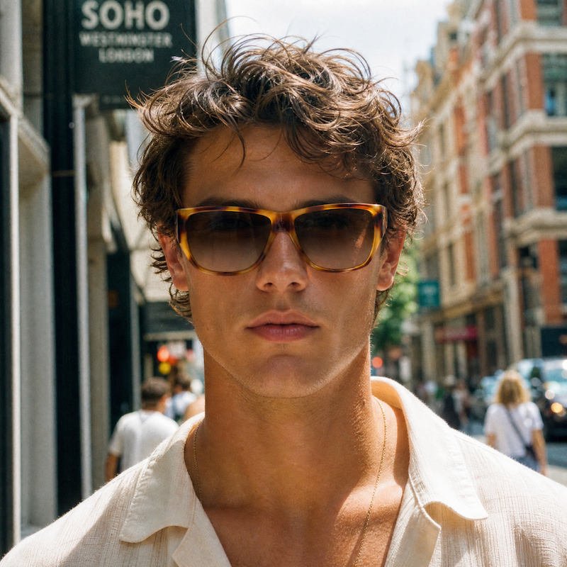 Piave 468 Men's Vintage Sunglasses