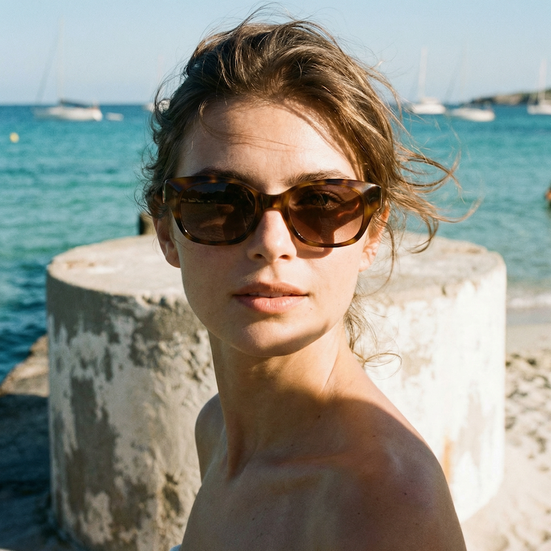 Piave 481 C2 Vintage Sunglasses. Retro Sunglasses. Sustainable Sunglasses. Retro Style Sunglasses