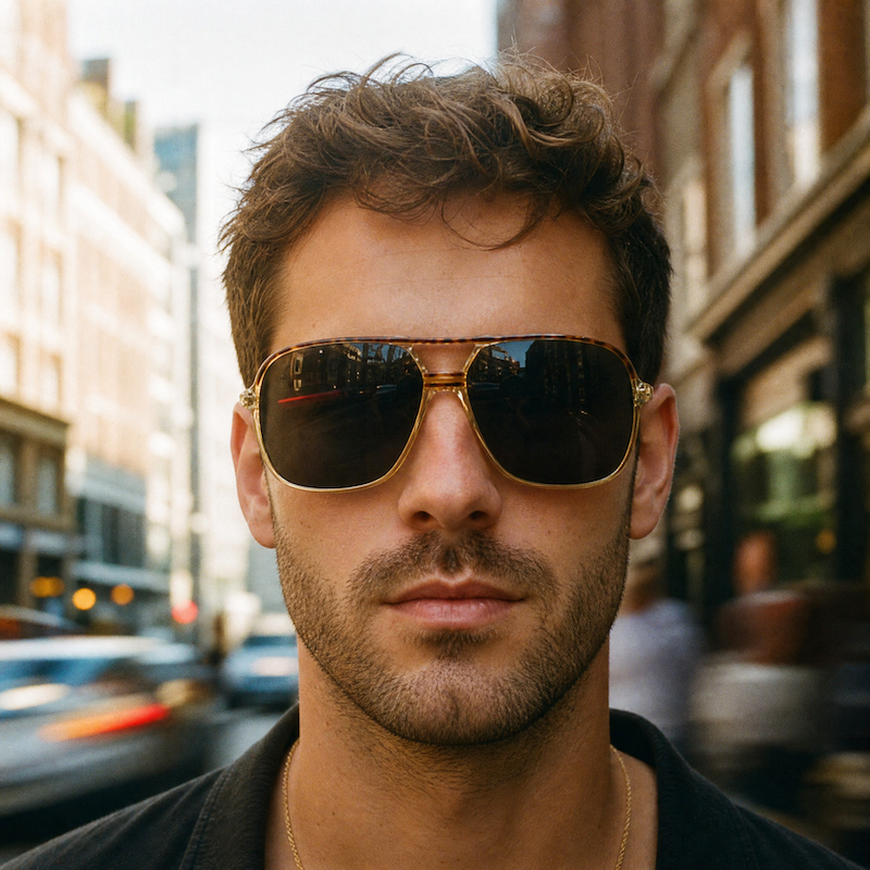 Piave 977 Vintage Sunglasses. 80s Aviator sunglasses. Men's vintage sunglasses. Prescription aviator sunglasses. 