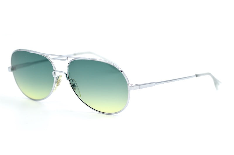 Pilot Look sunglasses. Cliff Booth style aviator sunglasses. Men's silver aviator sunglasses. 