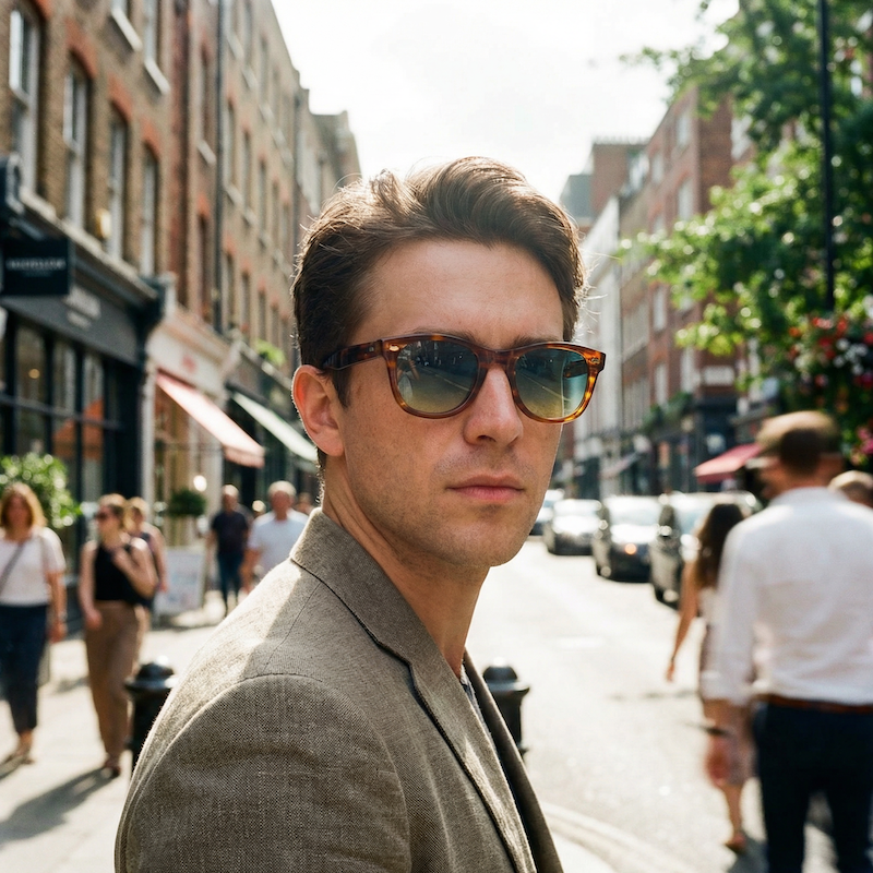 Pioneer 1 vintage sunglasses. Men's vintage sunglasses. Vintage wayfarer. Men's wayfarer sunglasses. Classic timeless sunglasses. 