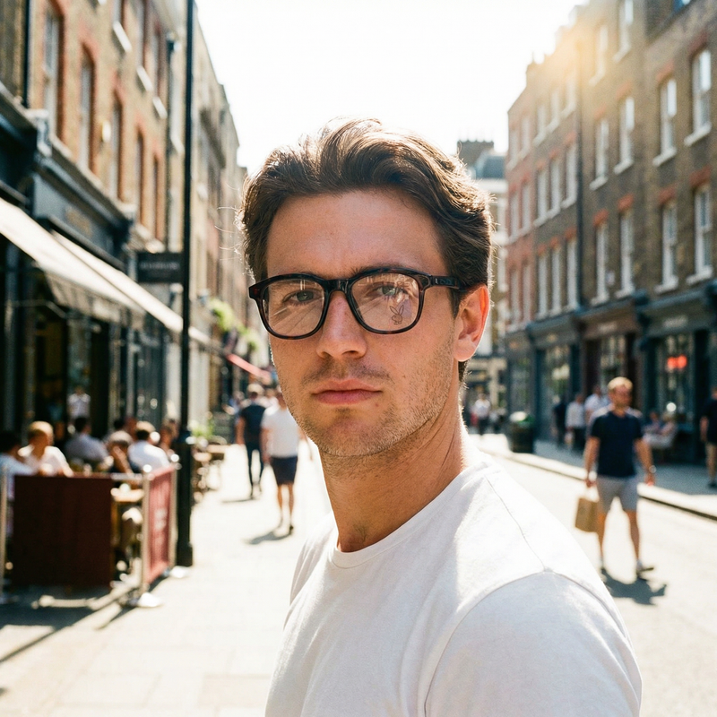 Playboy 4681 30 vintage glasses. Men's vintage Playboy glasses. Men's designer glasses. 