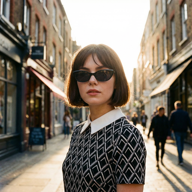 Polaroid 651 Vintage Sunglasses. Women's Polaroid vintage sunglasses. 60s cat eye sunglasses. Mod style sunglasses. Women's Mod sunglasses. 