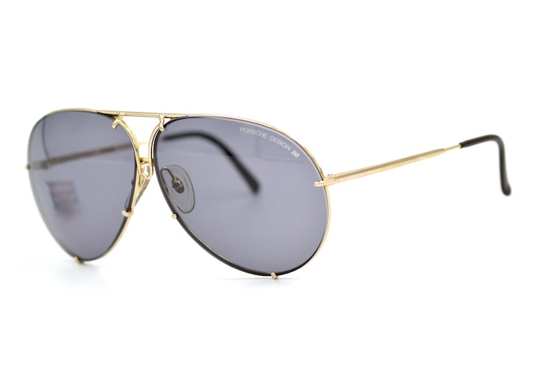 Porsche Design by Carrera 5621 46 Sunglasses. Jim Brown style The Adventures of Cliff Booth aviator sunglasses. 