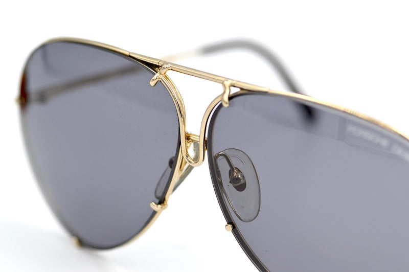 Porsche Design by Carrera 5621 46 Sunglasses. Jim Brown style The Adventures of Cliff Booth aviator sunglasses. 