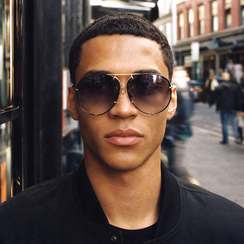 Porsche Design by Carrera 5623 97 80s vintage aviator sunglasses. Jim Brown style sunglasses in The Adventures of Cliff Booth.