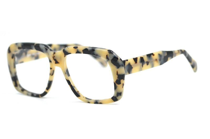 Preciosa 940 Blonde Tortoiseshell Goliath Oversized Glasses – Limited Edition 1 of 25