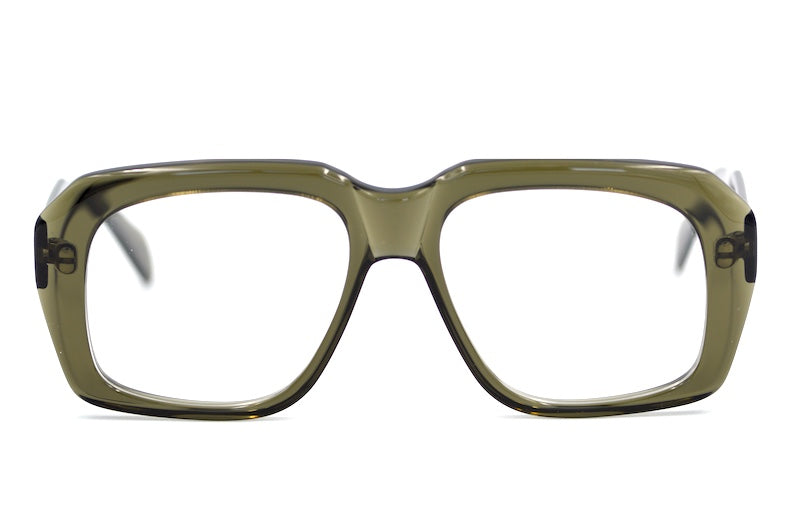 Preciosa 940 Smoky Olive Green Goliath Glasses - Limited Edition 
