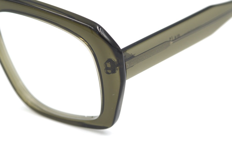 Preciosa 940 Smoky Olive Green Goliath Glasses - Limited Edition