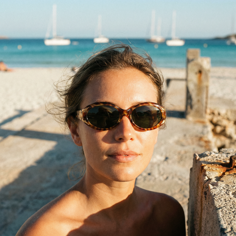 Riflessi 537 518E vintage sunglasses. Retro Sunglasses. Riflessi Sunglasses. Princess Diana The Crown Sunglasses 