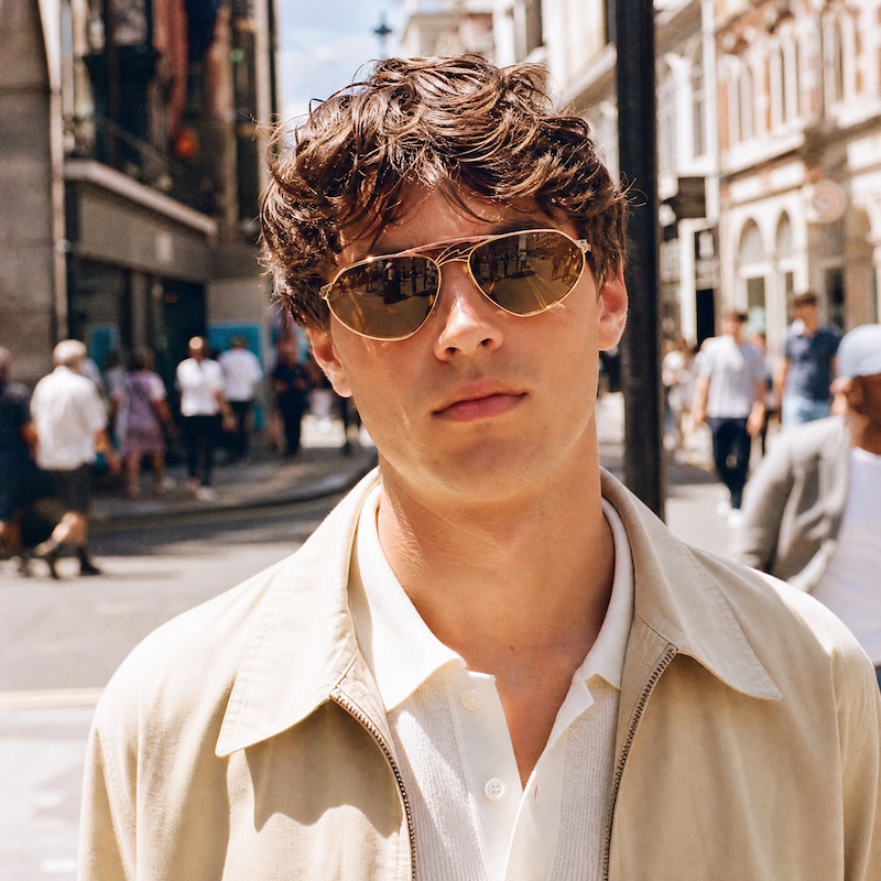 Rodensstock Supersonic 748 vintage sunglasses.