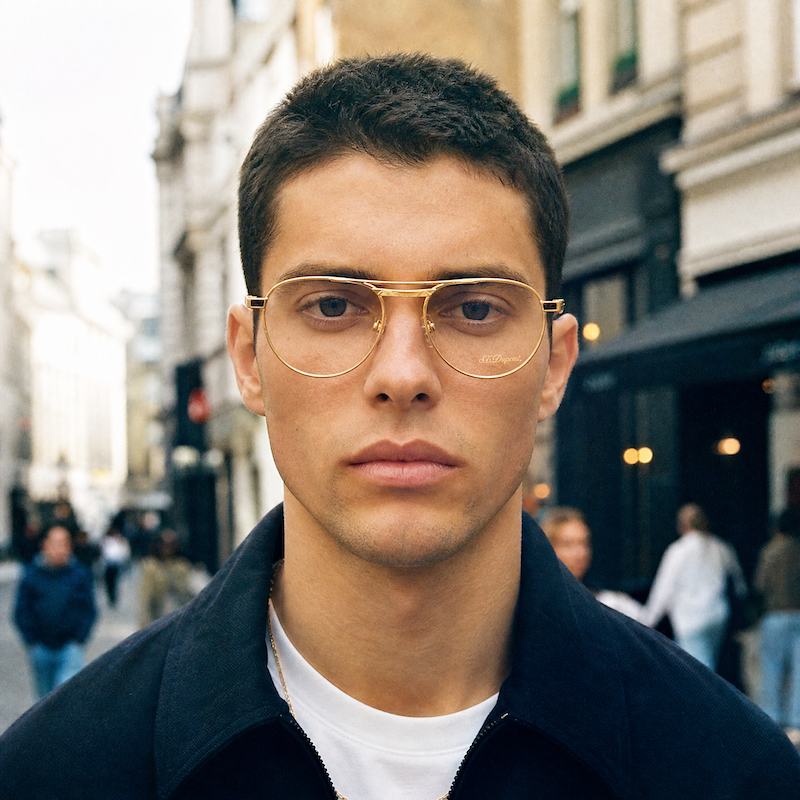 S.T Dupont D004 men's vintage glasses.