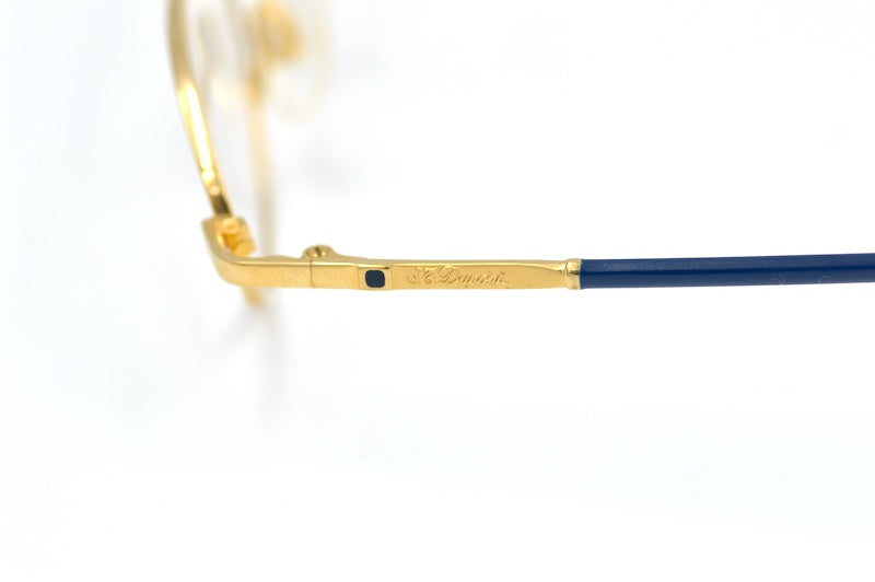 S.T. Dupont D085 6050 Vintage Glasses. Unisex vintage glasses. Luxury vintage glasses. Gold plated glasses. S.t Dupont glasses and sunglasses. 