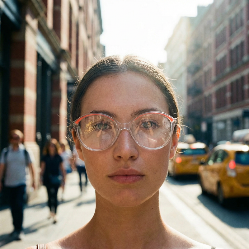 Safilo Elasta 2531 vintage glasses. Women's petite glasses. Retro glasses.