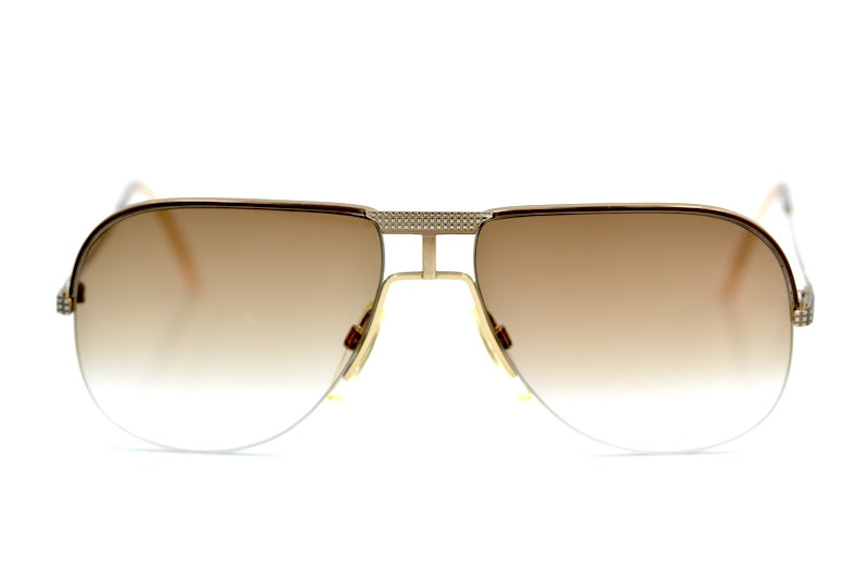 Safilo UFO 2006 men's vintage aviator sunglasses. Cliff Booth, Brad Pitt inspired sunglasses.