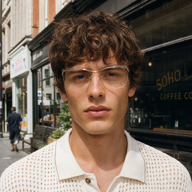 Savile Row 14KT Gold Filled Men's Mod Supra Glasses