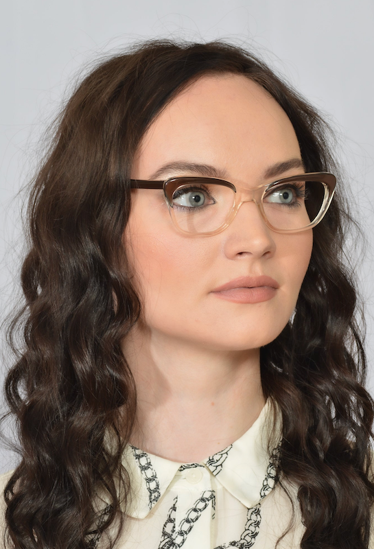 Vintage clear best sale frame glasses