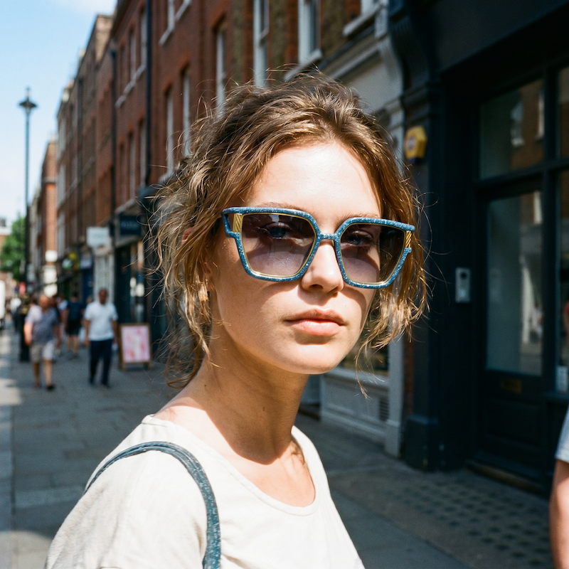 Ted Lapidus women's oversized sunglasses. 70s Oversized sunglasses. Women's vintage sunglasses.