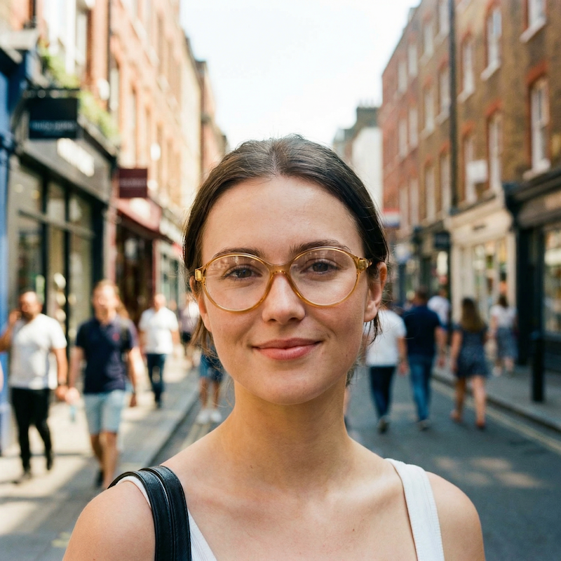 Terri Brogan 8658 vintage glasses. Women's retro vintage glasses. Women's petite glasses. Petite designer glasses. 