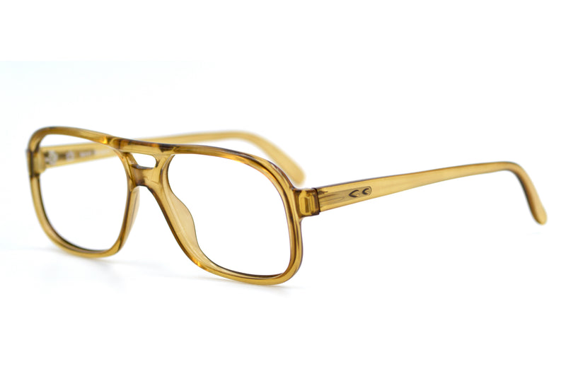 
Terri Brogan 8730 Men's Brown Vintage Aviator Glasses
