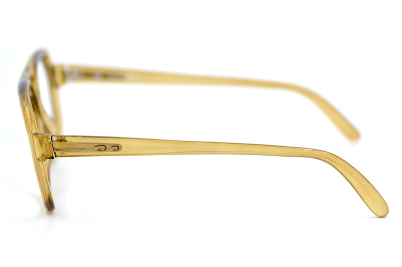 
Terri Brogan 8730 Men's Brown Vintage Aviator Glasses
