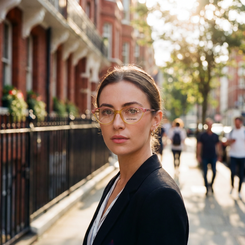 Terri Brogan 8880 30 vintage glasses. Women's vintage glasses. Women's cat-eye glasses. Vintage cat-eye glasses. 