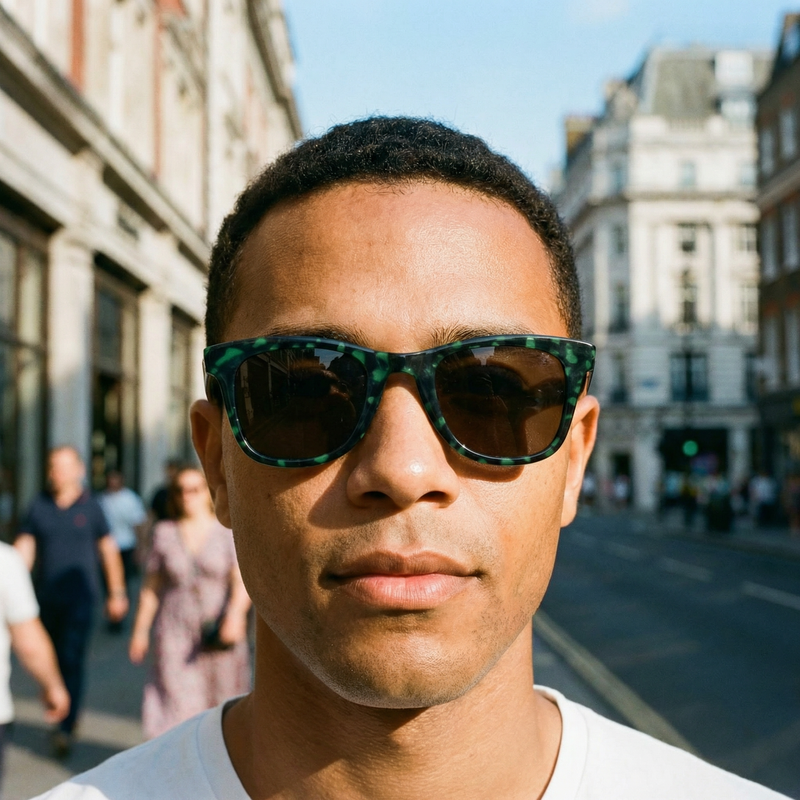 Terri Brogan 8909 vintage sunglasses. Vintage wayfarer sunglasses.  Green wayfarer sunglasses. Retro sunglasses. Men's wayfarer sunglasses. Men's prescription sunglasses. 