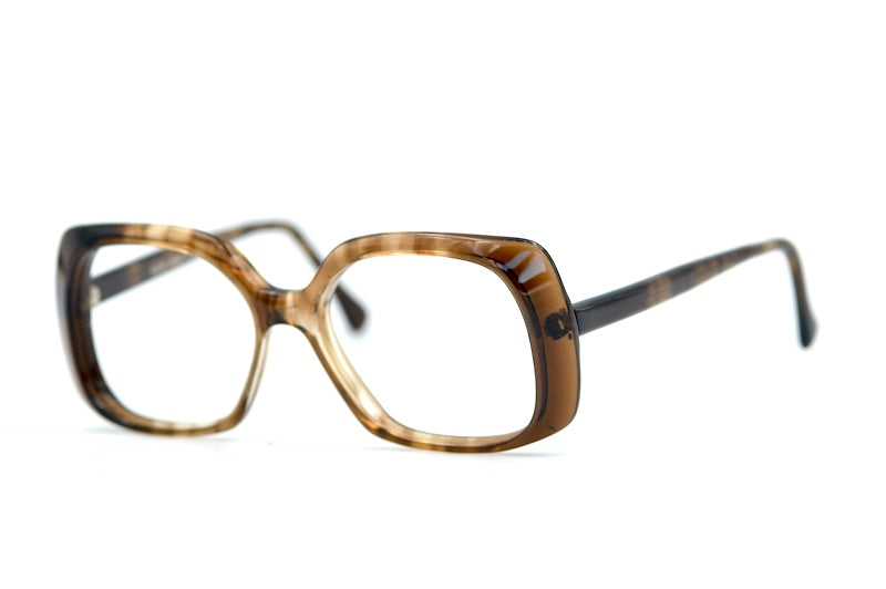 Women's Vertex 70s Square Oversized Vintage Glasses