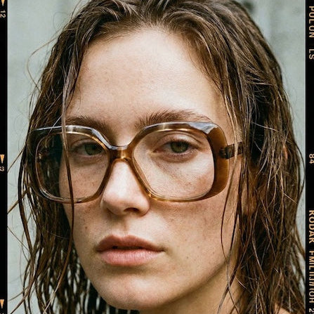 Women's Vertex 70s Square Oversized Vintage Glasses